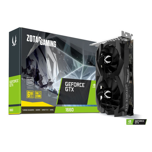 Tarjeta Gráfica Zotac Gtx 1660 Twin Fan 6gb Gddr5 | Quonty.com | ZT-T16600F-10L
