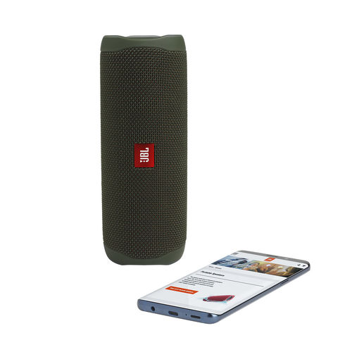 Altavoz Jbl Flip 5 20w Bluetooth Verde | Quonty.com | JBLFLIP5GREN