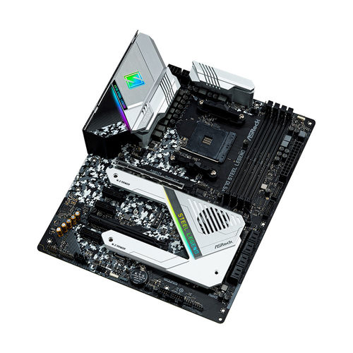 Placa Asrock X570 Steel Legend Amd Am4 Atx | Quonty.com | 90-MXBAR0-A0UAYZ