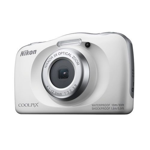 Camara+Mochila Nikon Coolpix W150 13,2 Mpx Blanco | Quonty.com | VQA110K001