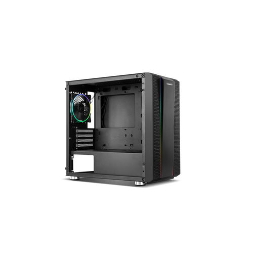 Minitorre Hummer Fusion S S/Fuente Usb 3.0 Argb Negro | Quonty.com | NXHUMMERFSNS