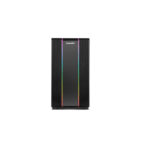 Minitorre Hummer Fusion S S/Fuente Usb 3.0 Argb Negro | Quonty.com | NXHUMMERFSNS