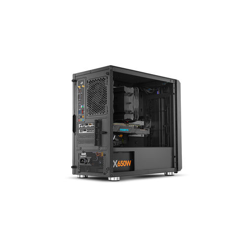 Minitorre Hummer Fusion S S/Fuente Usb 3.0 Argb Negro | Quonty.com | NXHUMMERFSNS