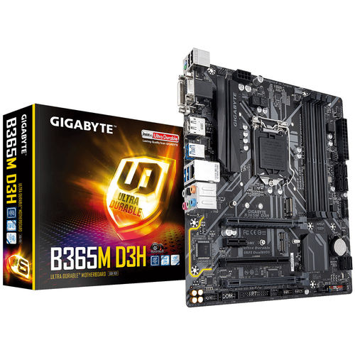 Placa Gigabyte B365m D3h Intel1151 Micro Atx | Quonty.com | GA365MD3H-00-G
