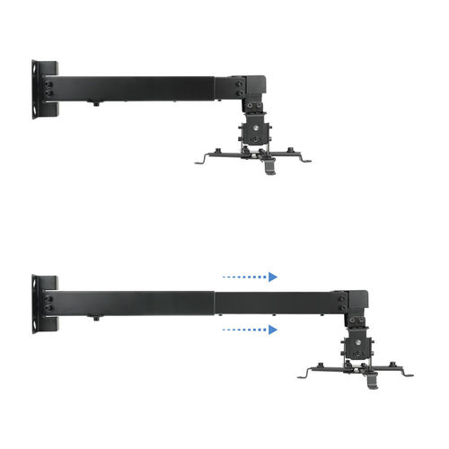 Soporte De Pared Proyector Tooq Pj4012wt-B Incli-Extensible | Quonty.com | PJ4012WT-B