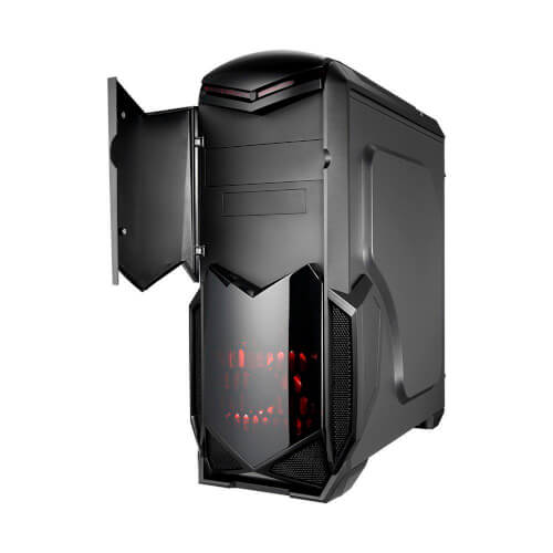 Caja Semitorre/Atx Aerocool Battle Hawk Negra | Quonty.com | BATTLEHAWKBK