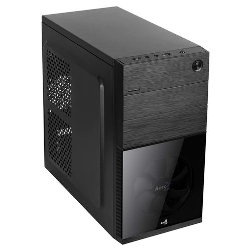 Caja Minitorre Aerocool Cs105bk S/Fuente Usb3.0 Negro | Quonty.com | CS105BK