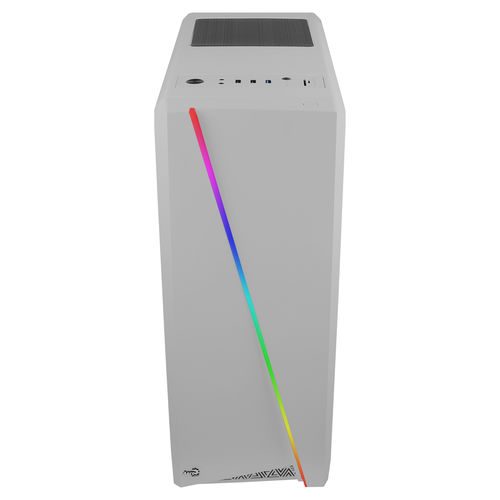 Caja Semitorre/Atx Aerocool Cylonw Blanca Led-Rgb | Quonty.com | CYLONW