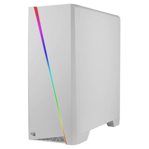 Caja Semitorre/Atx Aerocool Cylonw Blanca Led-Rgb | Quonty.com | CYLONW