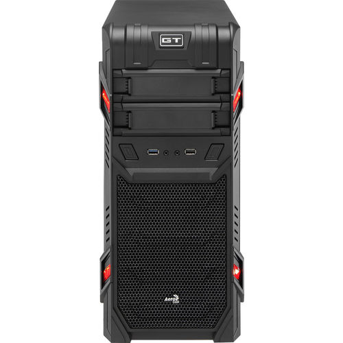 Caja Semitorre Aerocool Gtadbk S/Fuente Usb3.0 Negro | Quonty.com | GTADBK