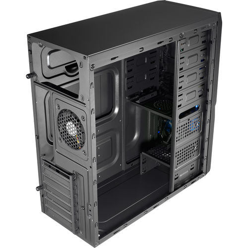 Caja Semitorre/Atx Aerocool V3x Advance Negra Led-Azul | Quonty.com | V3XADBB
