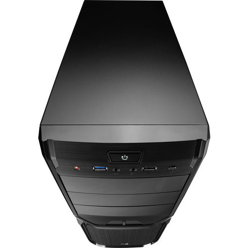 Caja Semitorre/Atx Aerocool V3x S/Fuente Negra Led-Rojo | Quonty.com | V3XADBK