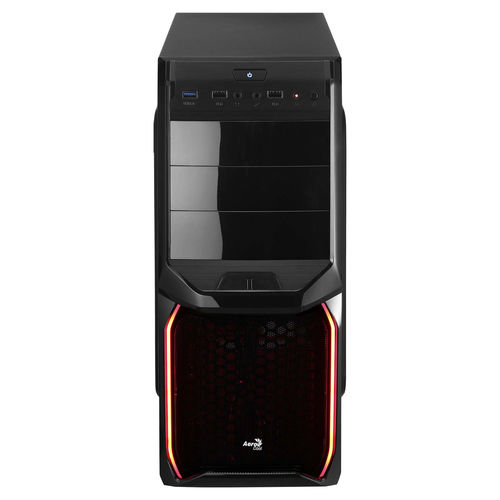 Caja Semitorre Aerocool V3xrgbnow S/Fuente Negro | Quonty.com | V3XRGBNOW