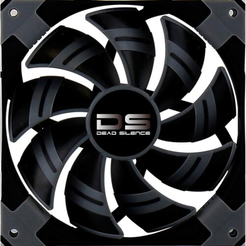 Ventilador Aerocool Dead Silence 12cm Negro | Quonty.com | DSFAN12BK