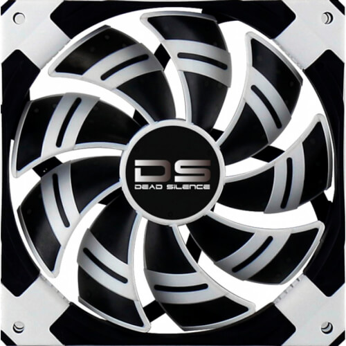 Aerocool Dead Silence 12cm Blanco | Quonty.com | DSFAN12WH