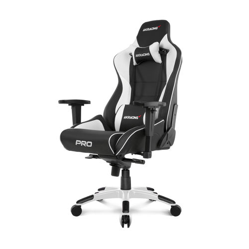 Akracing Silla Gaming Masters Series Pro Blanco | Quonty.com | AK-PRO-WT