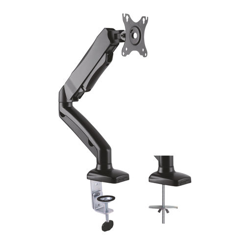 Soporte De Mesa Pantalla Plana Aisens 27&Quot; Abrazadera Negro | Quonty.com | DT27TSR-043