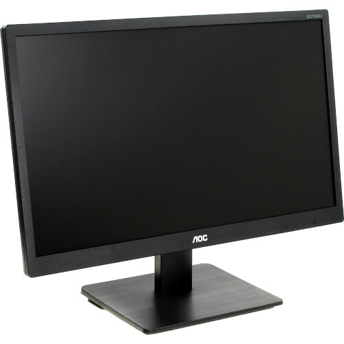 Monitor Aoc E2275swj 21,5'' Fhd 2ms Vga/Dvi/Hdmi | Quonty.com | E2275SWJ