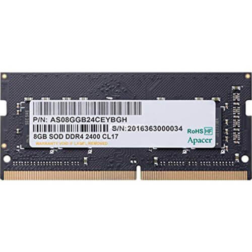 Memoria Apacer Es.04g2r.Ldh - Ddr4 Sodimm - 2133mhz | Quonty.com | ES.04G2R.LDH