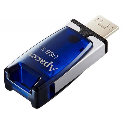 Pendrive 32gb Usb3.1/Microusb2.0 Apacer Ah179 Otg Blue | Quonty.com | AP32GAH179U-1