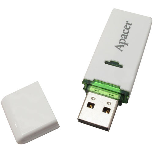 Pendrive 32gb Usb2.0 Apacer Ah223 Elegant Gris | Quonty.com | AP32GAH223W-1