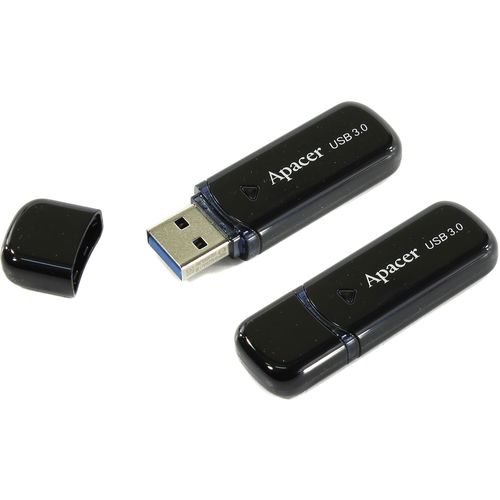 Pendrive 32gb Usb 3.0 Apacer Ah355 Negro | Quonty.com | AP32GAH355B-1