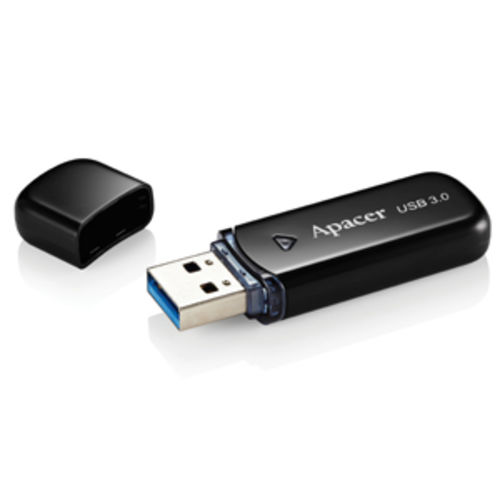 Pendrive 32gb Usb 3.0 Apacer Ah355 Negro | Quonty.com | AP32GAH355B-1
