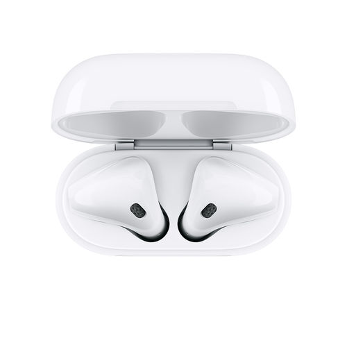 Apple Airpods V2 Con Micrófono Y Estuche De Carga Inalámbric | Quonty.com | MRXJ2TY/A