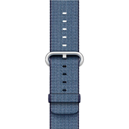 Apple Correa 38 Mm Nailon Trenzado Azul Noche | Quonty.com | MPW12ZM/A