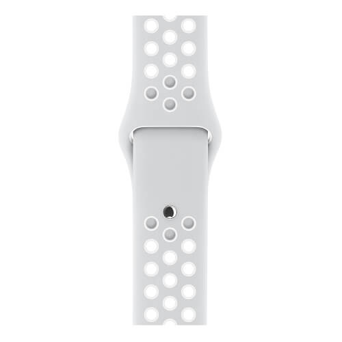 Apple Correa 38mm Sport Nike Platino Puro / Blanco | Quonty.com | MQ2J2ZM/A
