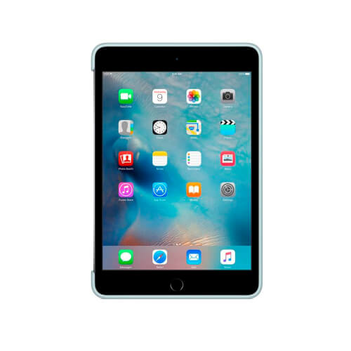 Ipad Mini 4 Silicone Case Turquesa | Quonty.com | MLD72ZM/A