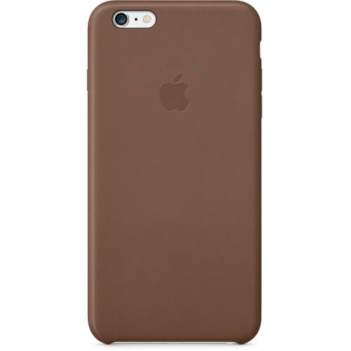 Funda Apple Para Iphone 6 Plus Marrón Oliva | Quonty.com | MGQR2ZM/A