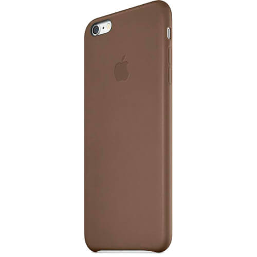 Funda Apple Para Iphone 6 Plus Marrón Oliva | Quonty.com | MGQR2ZM/A
