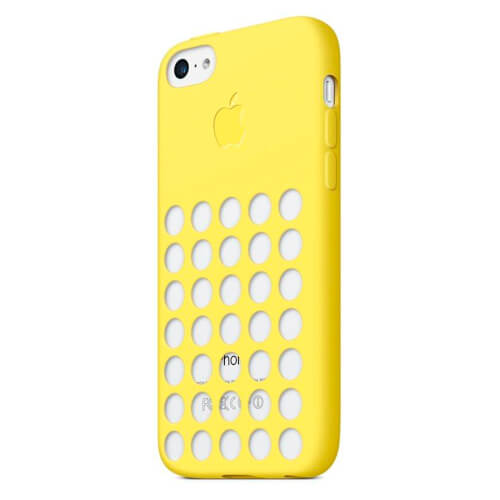 Funda Apple Para Iphone 5c Amarilla | Quonty.com | MF038ZM/A