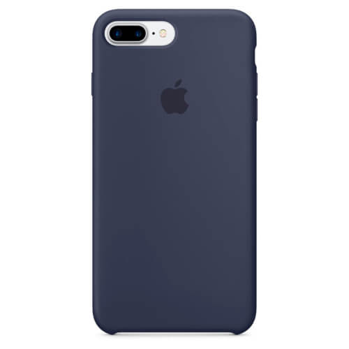 Funda Apple Para Iphone 7 Plus Silicona Azul Noche | Quonty.com | MMQU2ZM/A