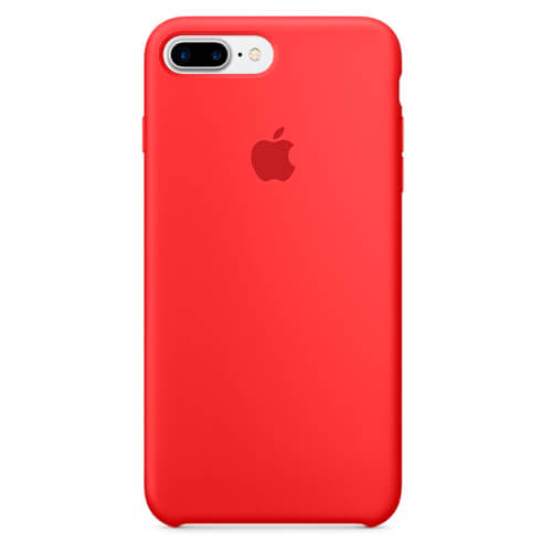 Funda Apple Para Iphone 7 Plus Silicona Rojo Product(Red) | Quonty.com | MMQV2ZM/A