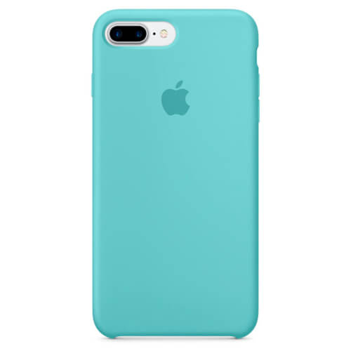 Funda Apple Para Iphone 7 Plus Silicona Azul Mar | Quonty.com | MMQY2ZM/A