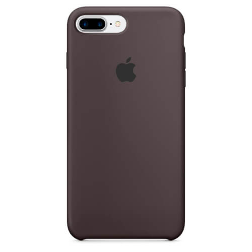 Funda Apple Para Iphone 7 Plus Silicona Cacao | Quonty.com | MMT12ZM/A