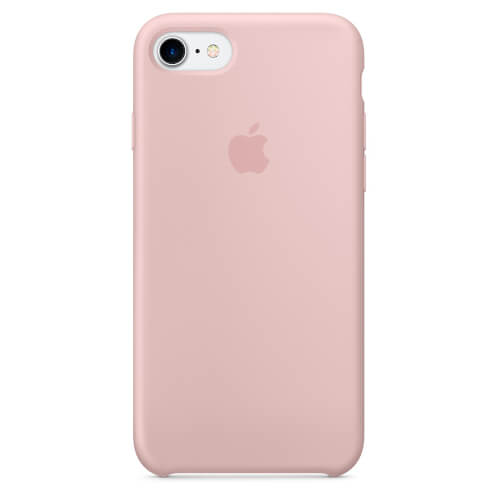 Funda Apple Para Iphone 7 Silicona Rosa Arena | Quonty.com | MMX12ZM/A