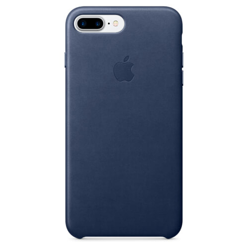 Funda Apple Para Iphone 7 Plus Cuero Azul Noche | Quonty.com | MMYG2ZM/A
