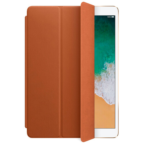 Funda Apple Ipad Pro 10.5 Smart Cover Cuero Marrón Caramelo | Quonty.com | MPU92ZM/A