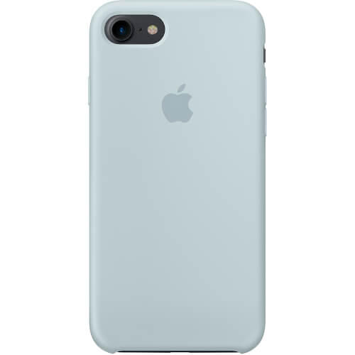 Funda Apple Para Iphone 7 Silicona Azul Neblina | Quonty.com | MQ582ZM/A
