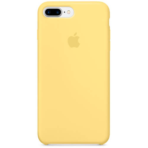 Funda Apple Para Iphone 7 Plus Silicona Amarillo Polen | Quonty.com | MQ5E2ZM/A