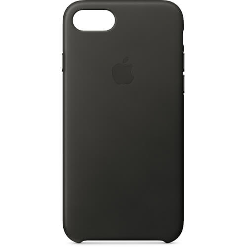 Funda Apple Para Iphone 8/7 Leather Case Gris Carbon | Quonty.com | MQHC2ZM/A