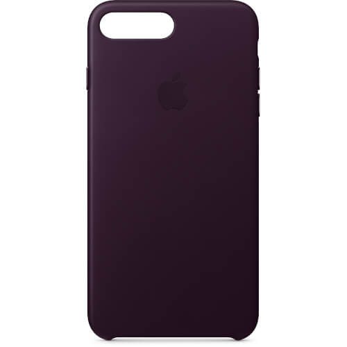 Funda Apple Iphone 8 Plus/7 Plus Leather Case Púrpura Oscuro | Quonty.com | MQHQ2ZM/A