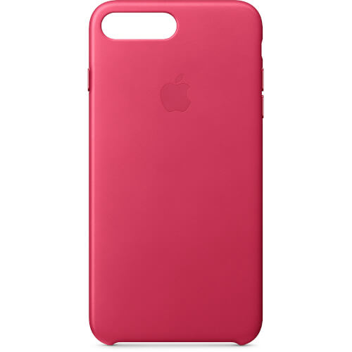 Funda Apple Iphone 8 Plus/7 Plus Leather Case Rosa Fucsia | Quonty.com | MQHT2ZM/A
