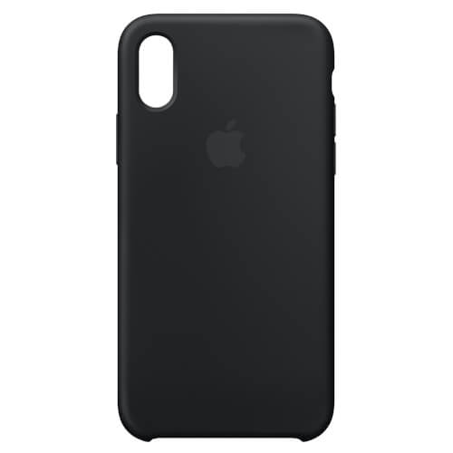 Funda Apple Para Iphone X Silicone Case Negro | Quonty.com | MQT12ZM/A