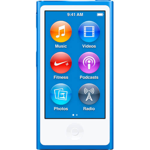 Ipod Nano 16gb Azul | Quonty.com | MKN02QL/A