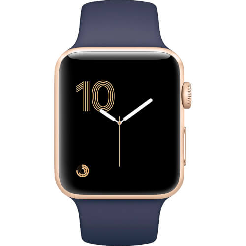 Apple Watch Sport S1 42mm Con Correa Deportiva Azul Noche | Quonty.com | MQ122QL/A