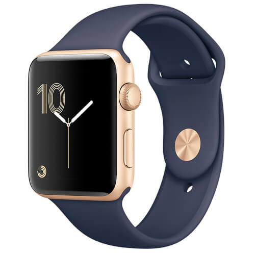 Apple Watch S2 38mm Con Correa Deportiva Azul Noche | Quonty.com | MQ132QL/A
